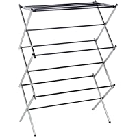 Amazon Basics - Tendedero plegable- cromado